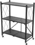 Strend Pro MagicHome 3 polcos összecsukható és mozgatható fém műhelypolc, 87 x 72 x 34 cm, teherbírás: 50 kg/polc (TC2211631)