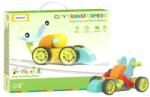 Magfun Magnetic Building Blocks Toy - 3D City Vehicles, Versatil