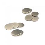  Set 10 Magneti Foarte Puternici, Gri, Disc, Simplu, 15 mm X 2 mm