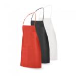 Sort de bucatarie cu buzunar si cordon de strangere. 490 x 685 mm - Culoare: Negru