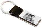  Breloc personalizat in forma de dreptunghi cu piele gravat cu poza si text - dalimag - 99,00 RON