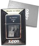  Bricheta Zippo Personalizata cu Poza si Textul Tau Bricheta