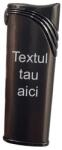  Bricheta Metalica Neagra, Antivant, Personalizata Text Sau Logo Bricheta