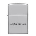  Bricheta ZIPPO Personalizata, Gravata cu Textul Tau Bricheta
