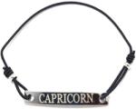  Bratara neagra cu snur ajustabil zodia capricorn
