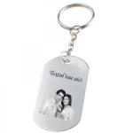  Breloc personalizat poza si text. Breloc gravat cu poza si textul tau - dalimag - 89,00 RON