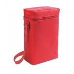  Geanta termoizolanta cu maner reglabil, 3L 2 x 1.5L , Rosu, Albastru
