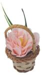  Cosulet, aranjament floral trandafiri "Cosulet cu flori", flori de sapun, model m4, 30x17x15 cm
