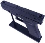  Bricheta Pistol Model Glock, Antivant, Reincarcabil, Suport, 19 cm, Negru Bricheta