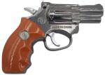  Bricheta Antivant, Lanterna Pistol Metal, 13 cm, Imitatie Lemn Bricheta