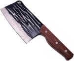  Cutit Tip Satar Pentru Transat si Feliat, Lama Forjata, Protectie Lama, Agatatoare, 29 cm