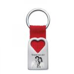  Breloc personalizat in forma de inima rosie gravat cu poza si text - dalimag - 89,00 RON