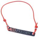  Bratara rosie cu snur ajustabil zodia capricorn