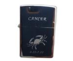  Bricheta Metalica Gravata Zodie Rac, Cancer Zodiac, 3, 5 X 5.5 Cm Bricheta
