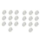  Set 20 magneti foarte puternici, gri, disc, simplu, 7 mm X 2 mm