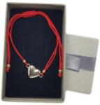  Bratara snur rosu si charm pandativ tip inima IN2