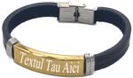  Bratara model Egipt, M3, aurie, personalizata cu textul tau