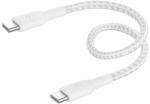Belkin - BoostCharge Fonott USB-C - USB-C kábel 60W - CAB004BT0MWH (CAB004BT0MWH)