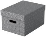 ESSELTE Home M méret 3db/csomag szürke tárolódoboz (628283) - bestbyte