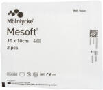 Mölnlycke Mesoft 4 rétegű steril nemszőtt gézlap 10 x 10 cm 2 db