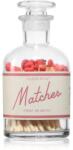 Paddywax Matches Red Glass gyufa