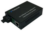Transcom Mediaconvertor 10/100M 1550/1310nm WDM, 8 DIP switch Type B Single 20km- Transcom TS-100-BD-20B-8DIP (TS-100-BD-20B-8DIP)