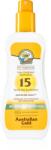 Australian Gold Spray Gel Sunscreen védő spray a káros napsugarak ellen SPF 15 237 ml
