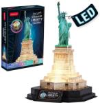 CubicFun Пъзел 3D Statue of Liberty New York Night Edition с LED светлини (1009971F)