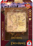 Schmidt Spiele Puzzle Schmidt Spiele Lord of the Rings Middle Earth 1000 piese (58551) Puzzle