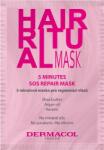 Dermacol Hair Ritual 5 perces regeneráló hajpakolás 15 ml