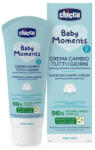 Chicco Baby Moments illatmentes popsikrém mindennapos használatra 100ml, 0m+