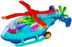  Elicopter, carcasa transparenta, cu lumina si sunet RB34107