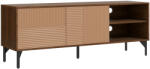 HomCom Suport TV Modern cu Rafturi Deschise, pentru Televizoare până la 65", Design Elegant, Maro | Aosom Romania (839-665V80CF)