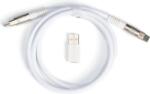 Keychron Кабел за клавиатура Keychron Double-Sleeved Geek - White (KEYCHRON-ACC-CAB-20) - cybertrade