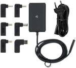 Nedis notebook töltő, 65 W, GaN, USB-C, univerzális, fekete - NBAU65110BK (CH396481)