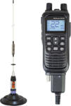 PNI Kit Statie radio CB portabila PNI Escort HP 82, multi standard, 4W, 12V, AM-FM cu antena CB PNI ML70 cu magnet (pni-pack133) - cel Statii radio