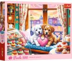 Trefl Puzzle Trefl din 500 piese - Dragoste pentru câini (37554) Puzzle