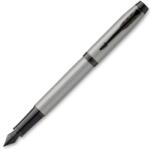 Parker Писалка Parker Royal IM Black Edition Matte Grey, черен цвят на писане, сива (2127620)