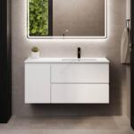 Bath Deluxe Шкаф за баня с мивка helsinki 115 см десен/бял (setbt0183r)