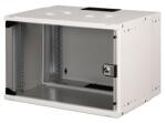 ASSMANN SOHO PRO 19" 7U 370x540x400mm üvegajtós szürke fali rack szekrény (DN-49202)