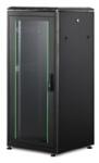 ASSMANN Rack Unique 19" 26U 1342x600x600mm üvegajtós fekete álló rack szekrény (DN-19 26U-6/6-B-1)