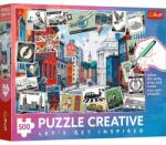 Trefl Puzzle de colorat Trefl din 500 piese - Salutări din Londra (37563) Puzzle