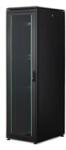 ASSMANN Rack Unique 19" 42U 2053x600x800mm üvegajtós fekete álló rack szekrény (DN-19 42U-6/8-B-1)
