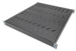 ASSMANN DN-97647 19" 1U 508mm mély 50kg állítható mélységű fekete polc (DN-97647)