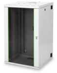 ASSMANN Rack Unique 19" 20U 998x600x600mm kétrészes üvegajtós szürke fali rack szekrény (DN-19 20-U-3)
