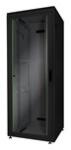 ASSMANN Rack Unique 19" 32U 1609x800x800mm üvegajtós fekete álló rack szekrény (DN-19 32U-8/8-B-1)
