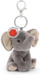 Keel Toys Breloc de pluș Keel Toys Keeleco - Pui de elefant, 12 cm (BC4406)