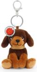 Keel Toys Breloc de pluș Keel Toys Keeleco - Teckel, 12 cm (BC4461)