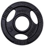 inSPORTline Öntöttvas olimpiai súlytárcsa inSPORTline Hamerton Black 1, 25 kg 50 mm, kopásgátló bevonat, praktikus fogantyú (30779) Súlytárcsa