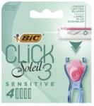 Bic Rezerve Aparat de Ras BIC Soleil Click 3 Sensitive, 3 Lame, Femei, 4 Bucati (MAG1016906TS)